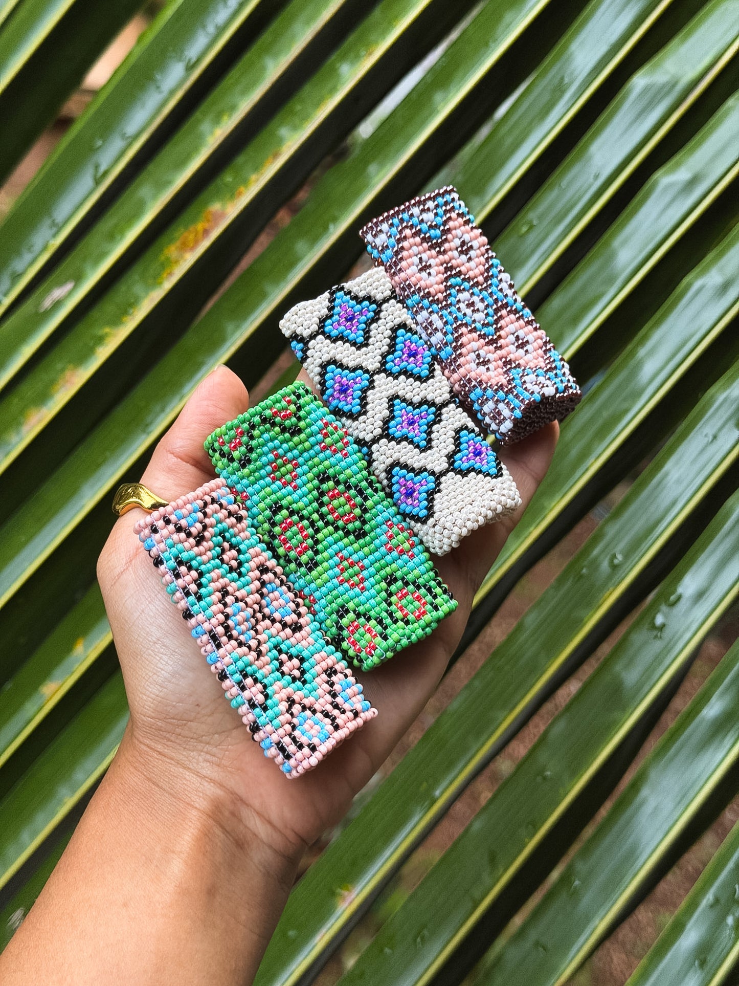 𖤓 Beaded Lighter Case 𖤓