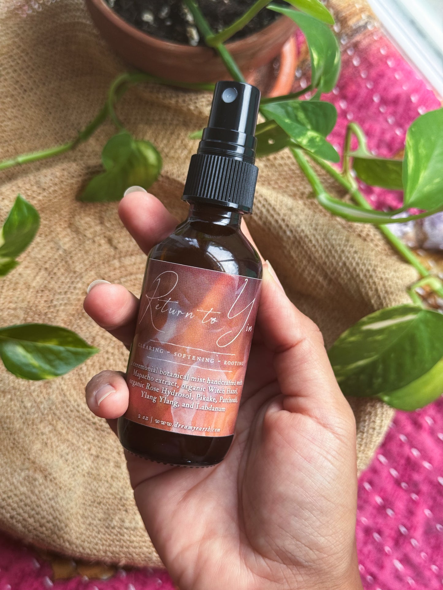 ⊹ RETURN TO YIN ⊹ Ceremonial Mist + Mapacho Stick
