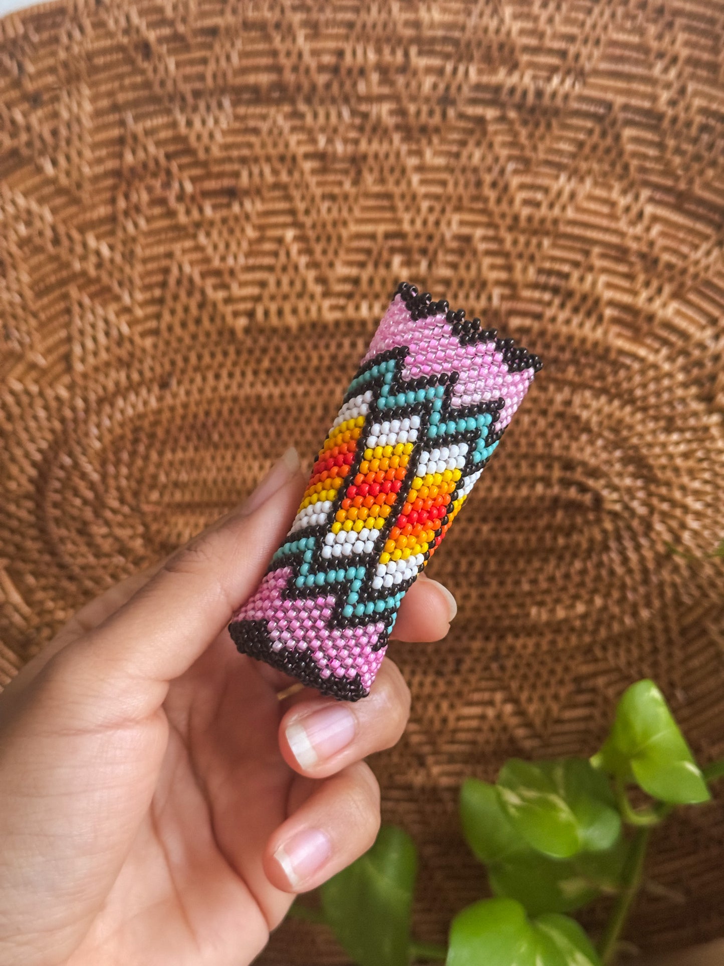 ⫷ Dreamer ⫸ Beaded Lighter Case