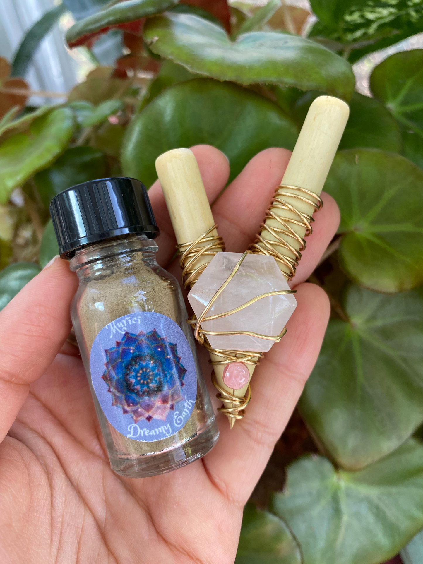 Rose Quartz & Rhodocrosite for the HEART CHAKRA