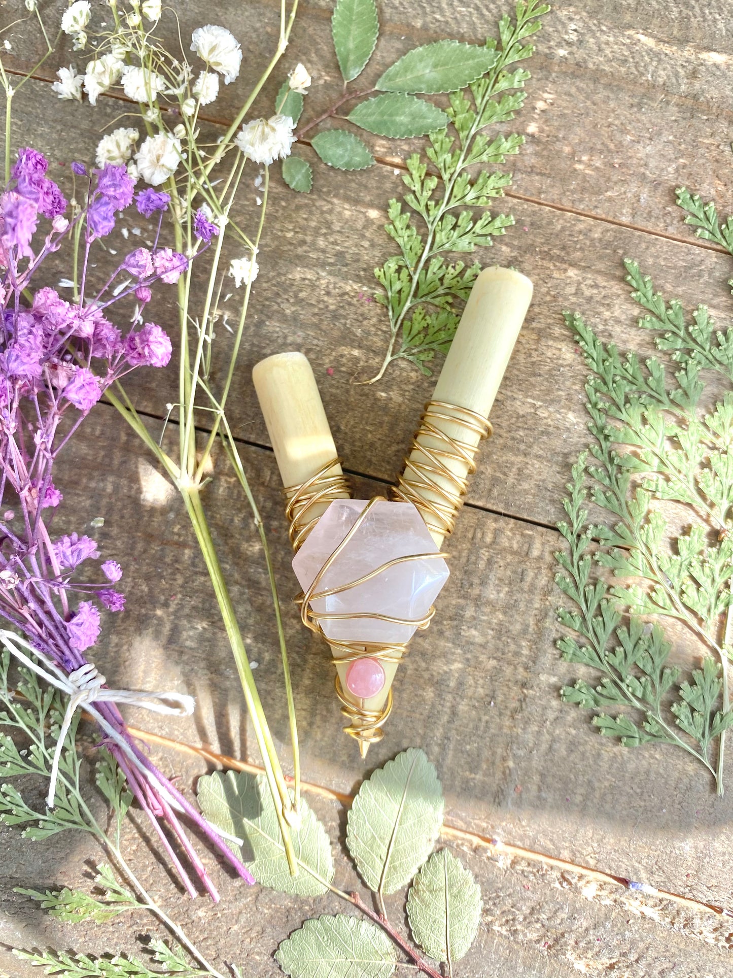 Rose Quartz & Rhodocrosite for the HEART CHAKRA