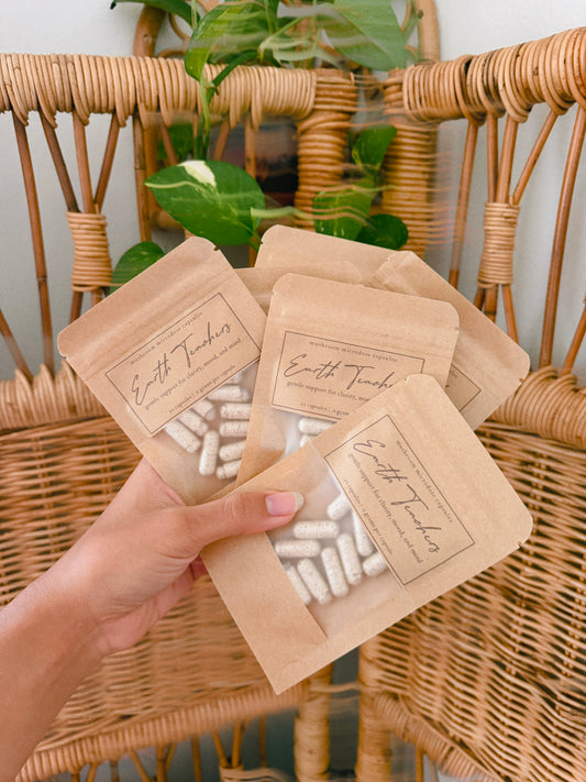 ༶ Earth Teachers ༶ Mushroom Microdose Capsules