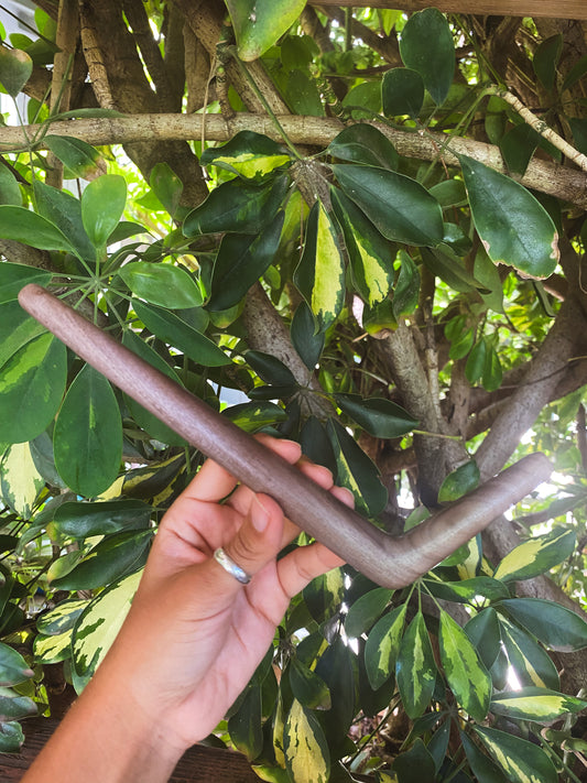 Dark Waru Wood Tepi