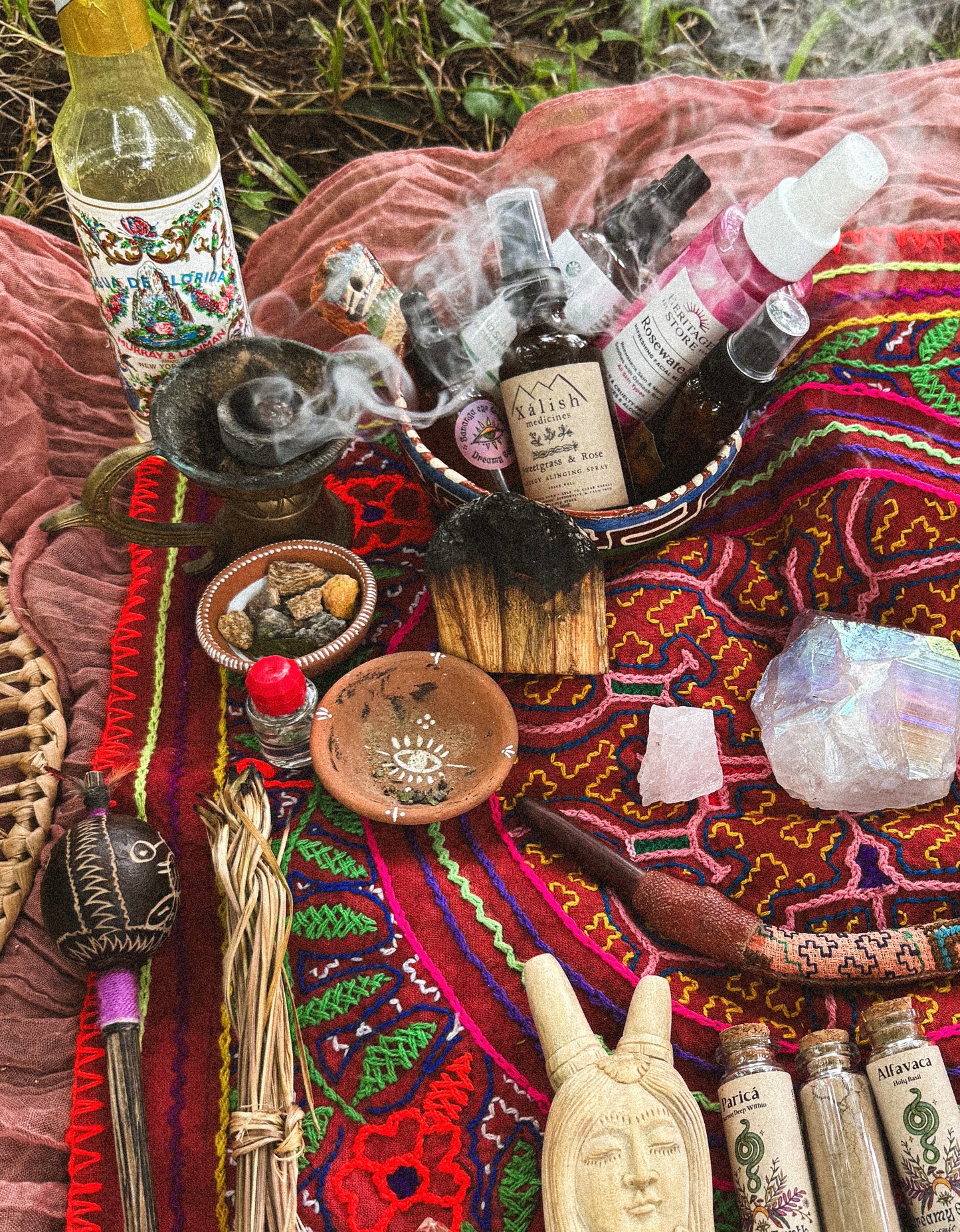 ༶ SMOKE OF THE GODS ༶ Ceremonial Resin Incense Blend