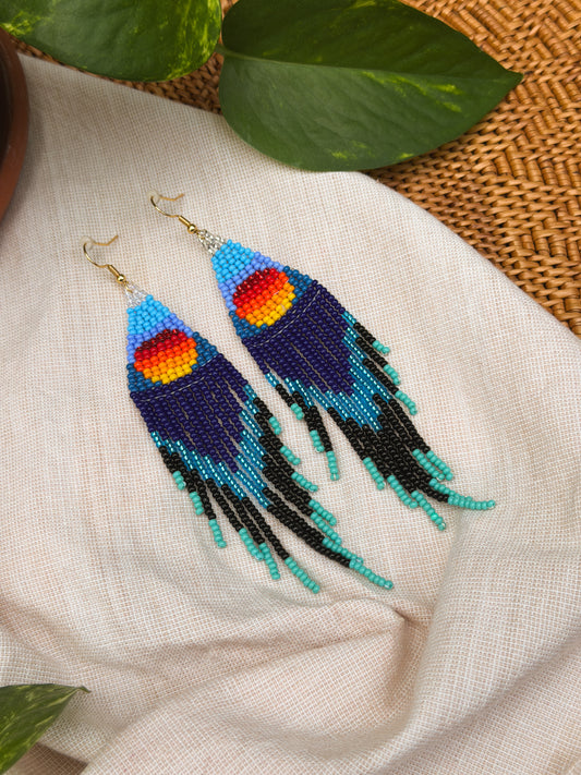 ༶ Blue Dreamy Sunset ༶ Misak Tribe, Colombia