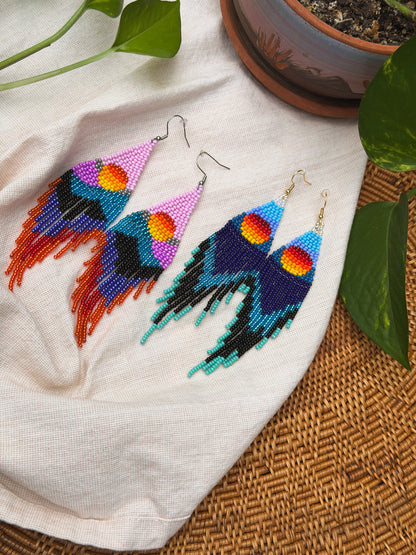 ༶ Pink Dreamy Sunset ༶ Misak Tribe, Colombia