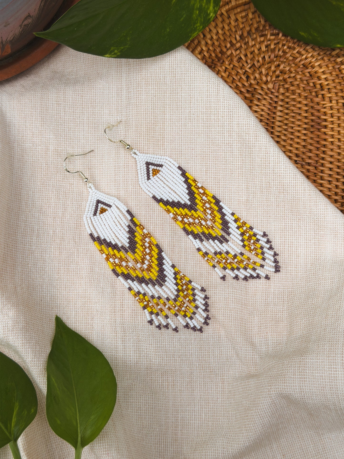 ⊹ Baked Clay ⊹ indigenous crafted beadwork