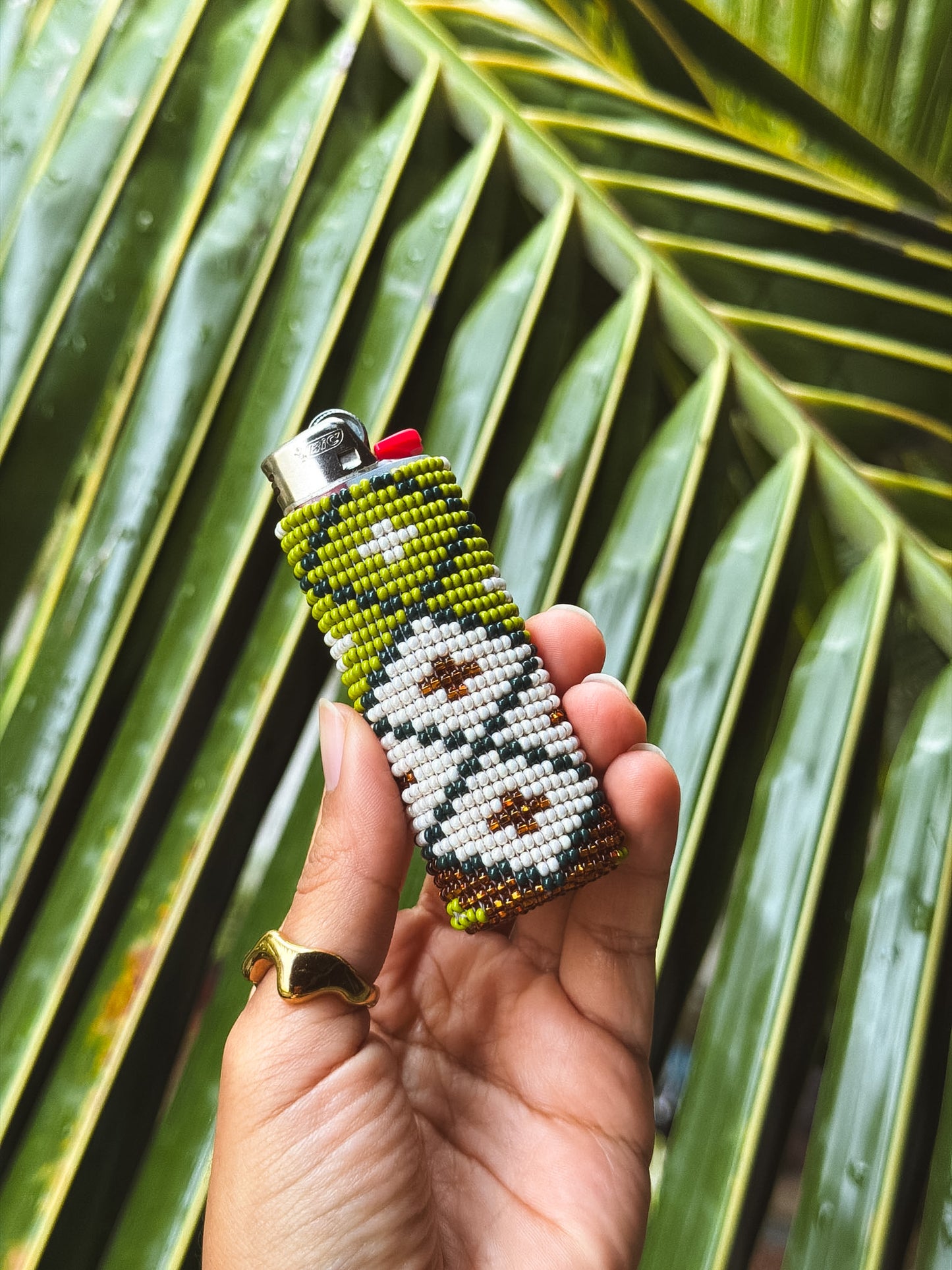 𖤓 Beaded Lighter Case 𖤓
