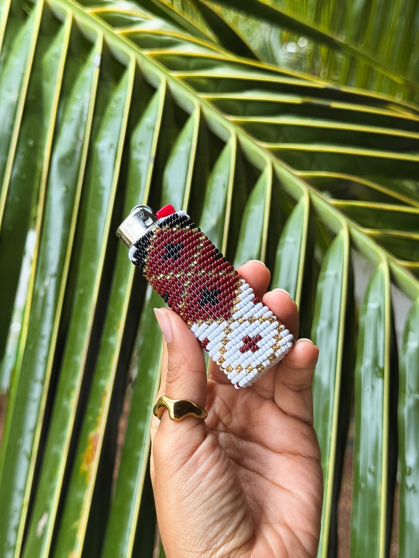 𖤓 Beaded Lighter Case 𖤓