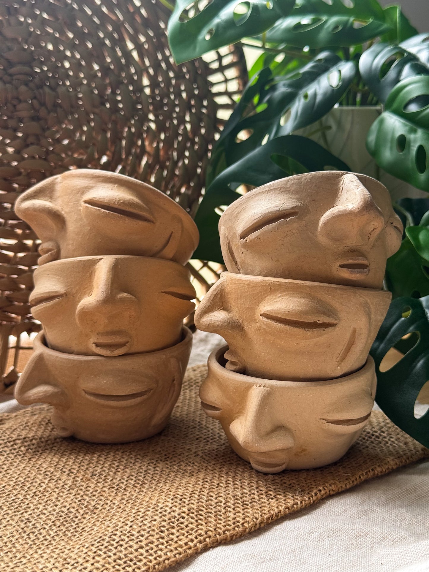 Ceremonial Cacao Copitas ๛ Indigenous Mexican Crafted Clay Ritual Cup