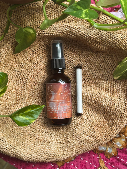 ⊹ RETURN TO YIN ⊹ Ceremonial Mist + Mapacho Stick