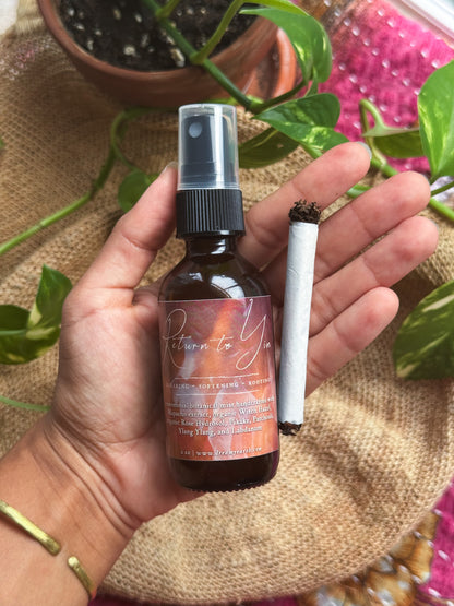 ⊹ RETURN TO YIN ⊹ Ceremonial Mist + Mapacho Stick