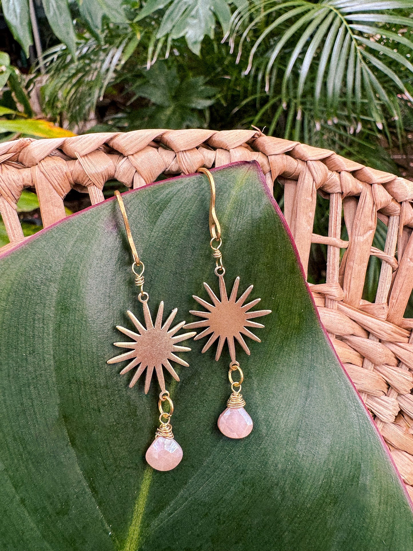Sweet Mystic Moonstone Earrings