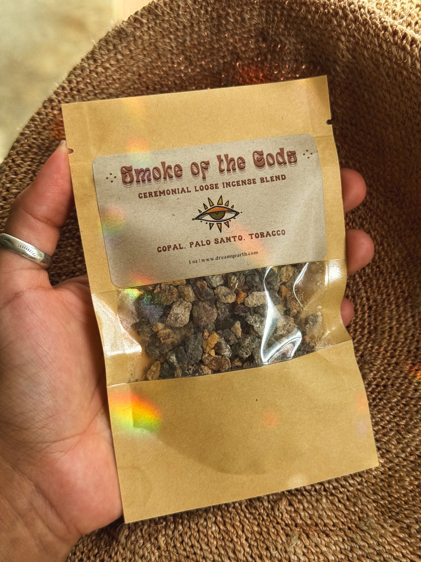 ༶ SMOKE OF THE GODS ༶ Ceremonial Resin Incense Blend