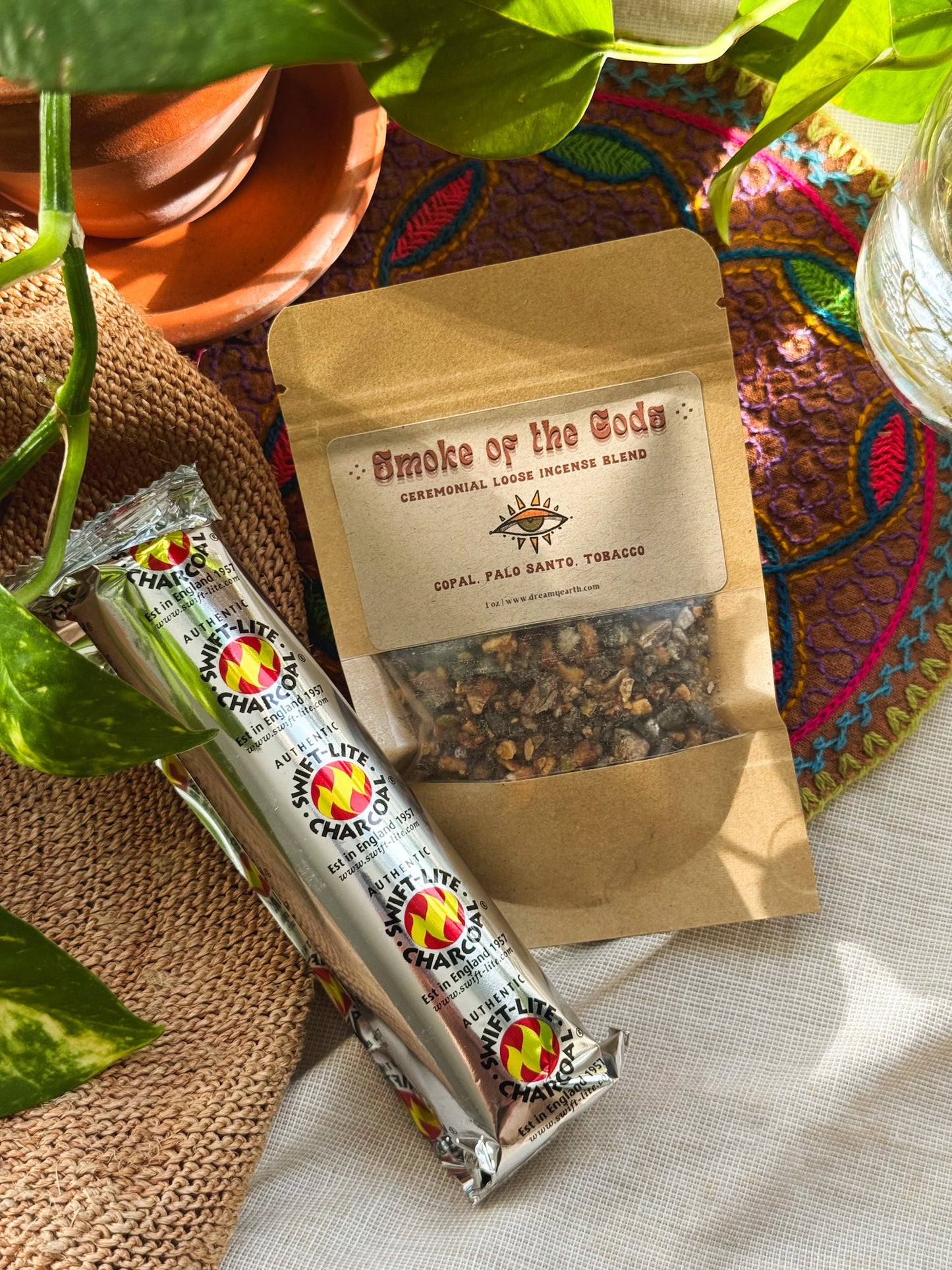 ༶ SMOKE OF THE GODS ༶ Ceremonial Resin Incense Blend
