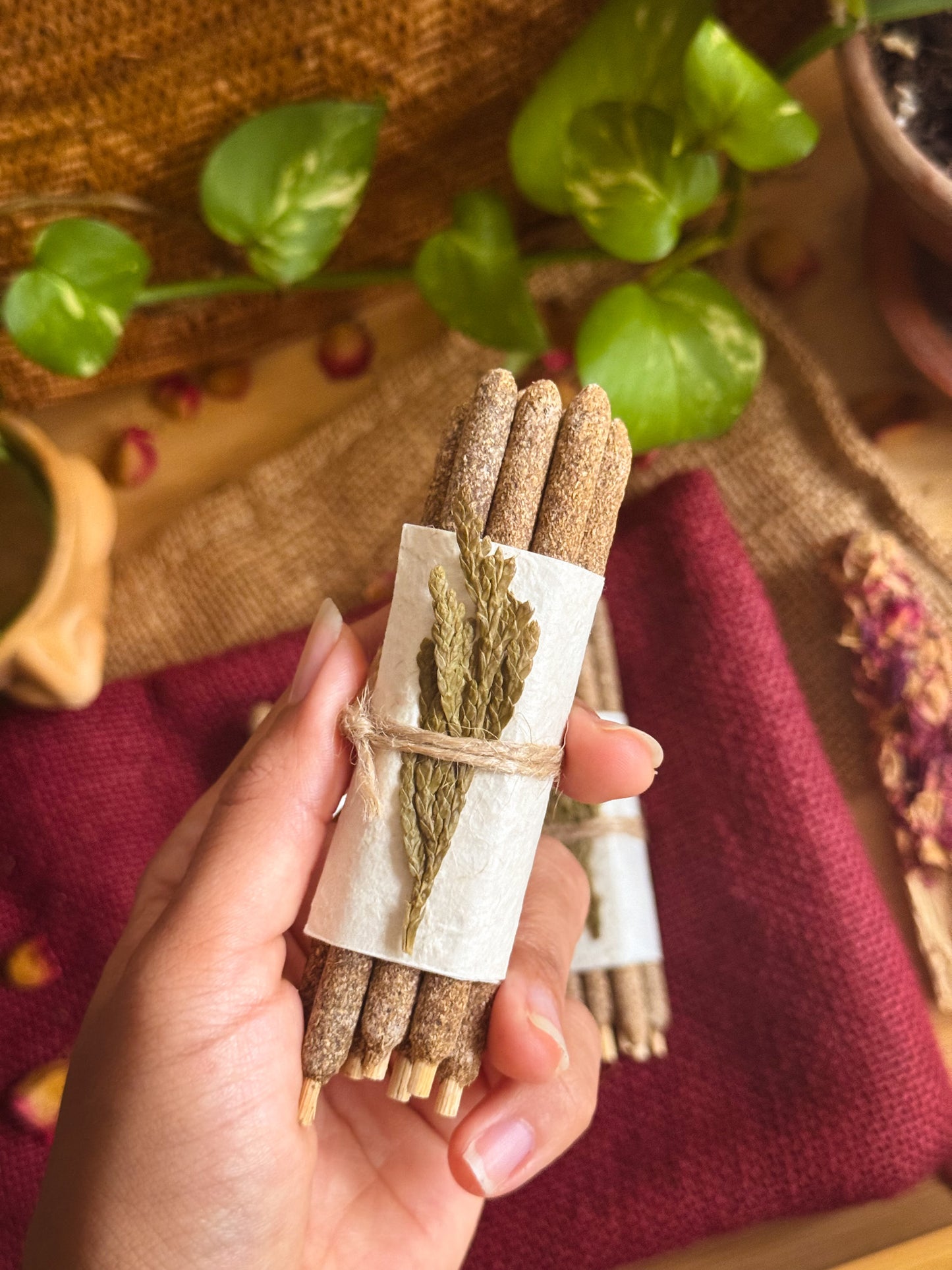 Ceremonial Palo Santo + Copal Incense Sticks