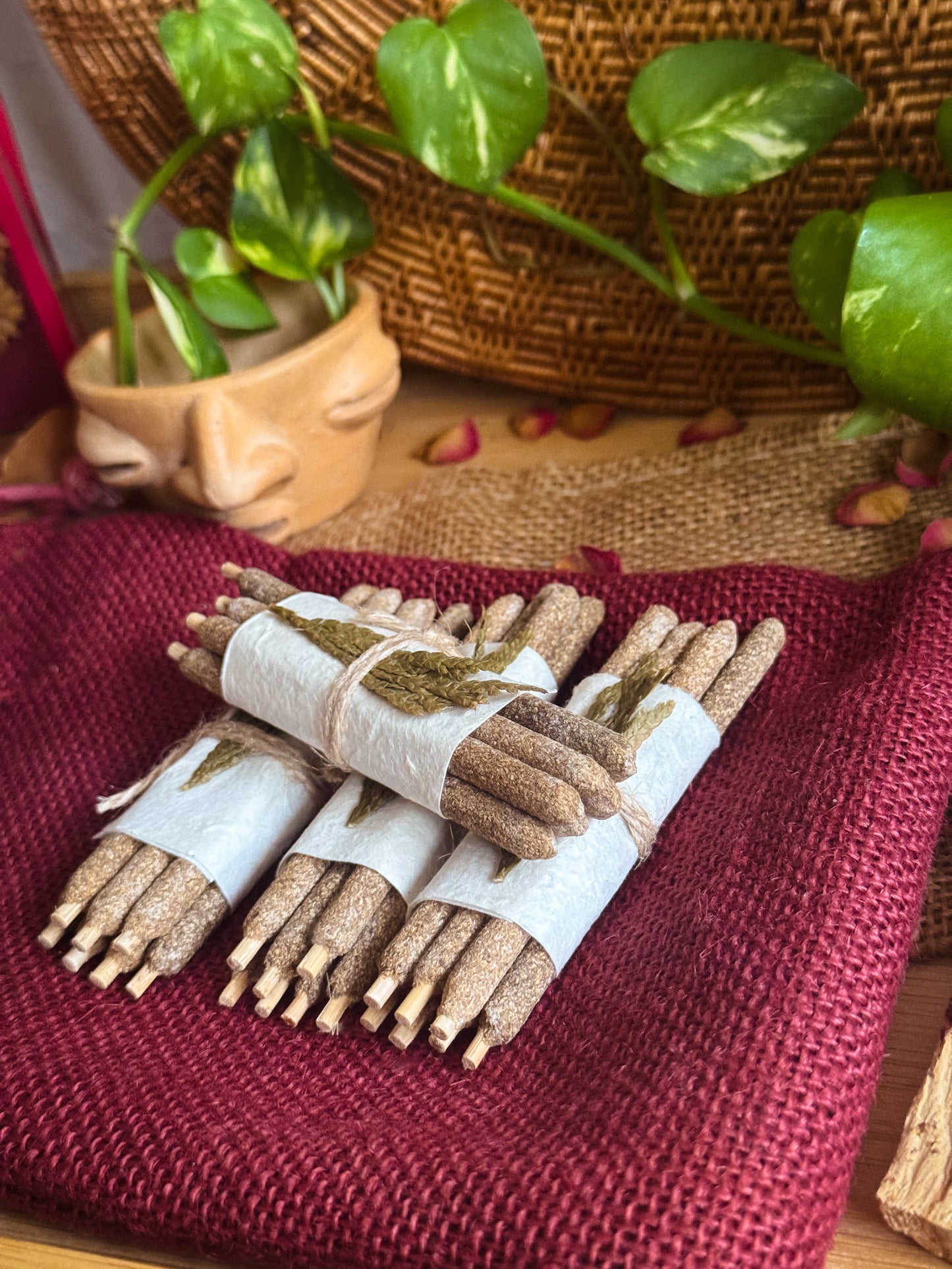 Ceremonial Palo Santo + Copal Incense Sticks