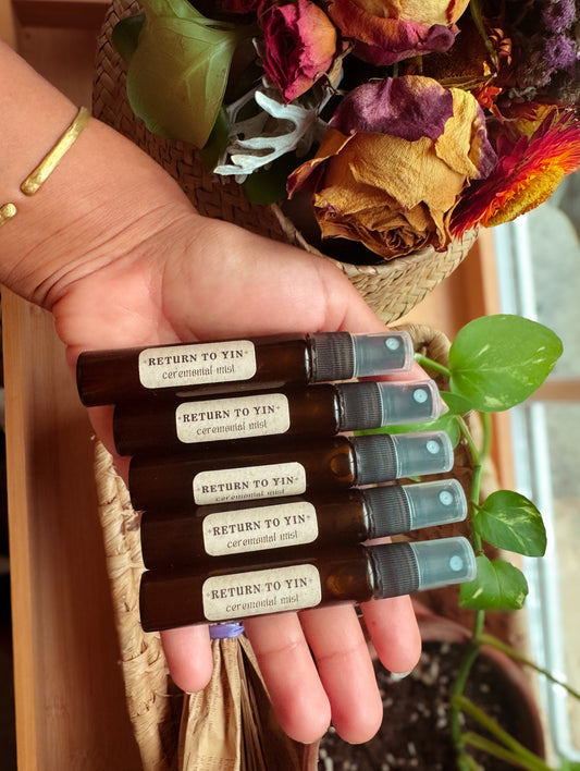 ⊹ RETURN TO YIN ⊹ Tobacco Ceremonial Mist (10 ml sample)